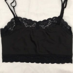 Brandy Melville Lace Crop Top
